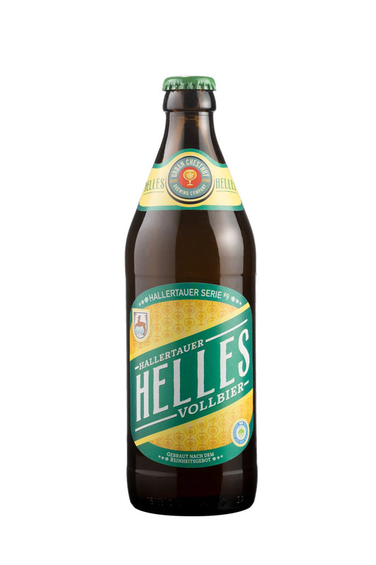 Hallertauer Helles 500ml Bottle - Drink Station - Urban Chestnut